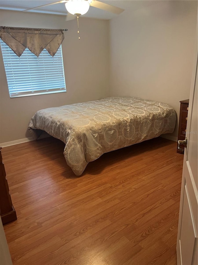 5966 Willows Bridge Loop, Ellenton, FL 34222 - bedroom featuring wood finished floors and a ceiling fan