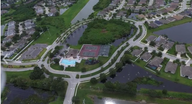 5966 Willows Bridge Loop, Ellenton, FL 34222 - aerial view of property and surrounding area with a nearby body of water and nearby suburban area