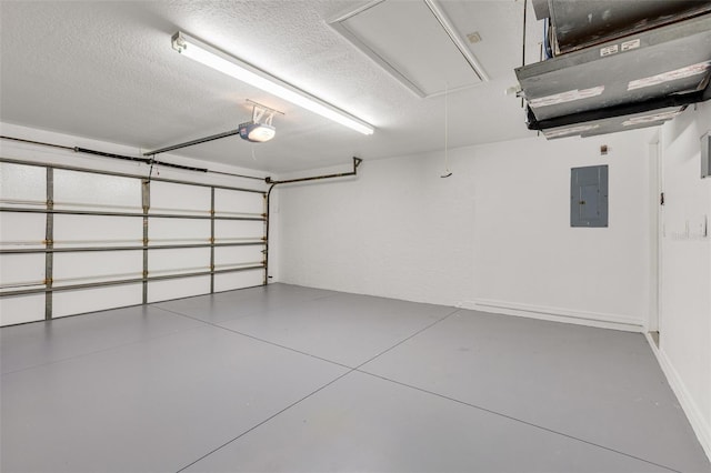 3851 Sterling Rd, Venice, FL 34293 - garage with a garage door opener and electric panel