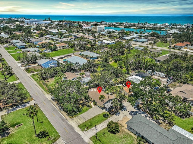 417 Shore Rd Unit A & B, Nokomis, FL 34275 - aerial view of a nearby body of water