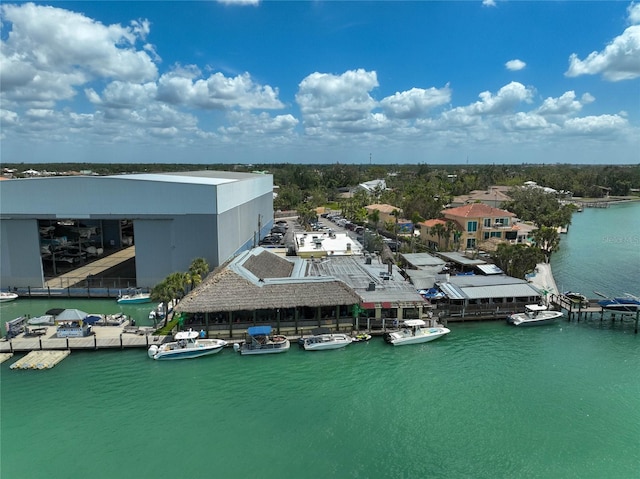 417 Shore Rd Unit A & B, Nokomis, FL 34275 - bird's eye view of a nearby body of water