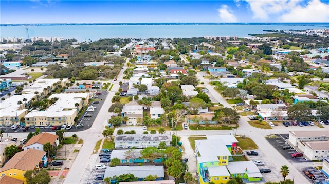 422 Polk Ave, Cape Canaveral, FL 32920 - aerial view of residential area with a large body of water