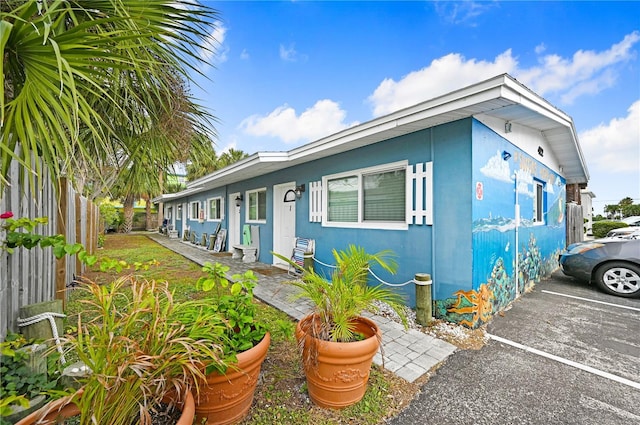 422 Polk Ave, Cape Canaveral, FL 32920 - view of front of property with uncovered parking