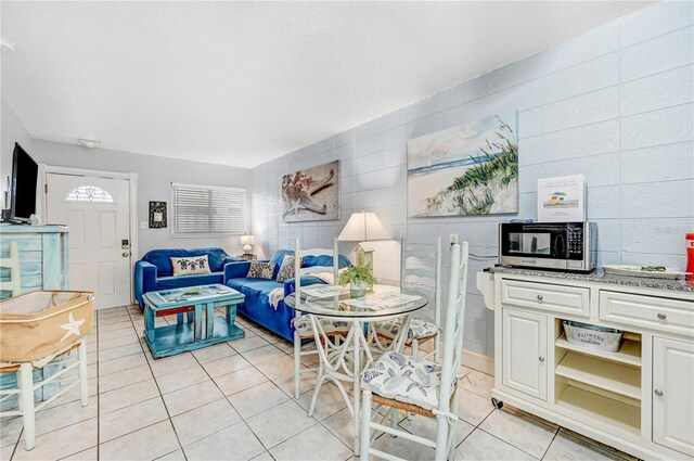 422 Polk Ave, Cape Canaveral, FL 32920 - living area featuring light tile patterned flooring