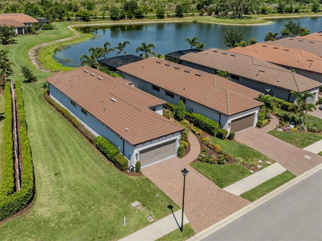 5853 Semolino St, Nokomis, FL 34275 - aerial view of a nearby body of water