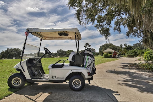 5853 Semolino St, Nokomis, FL 34275 - view of concrete driveway