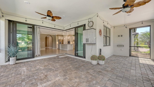 1481 Hyssop Loop, North Port, FL 34289 - view of patio / terrace featuring ceiling fan