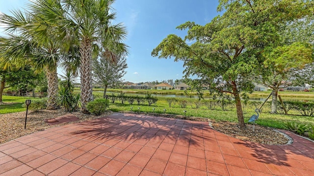1481 Hyssop Loop, North Port, FL 34289 - view of patio / terrace featuring a water view