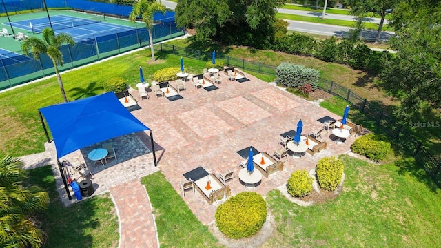 1481 Hyssop Loop, North Port, FL 34289 - bird's eye view of a community park