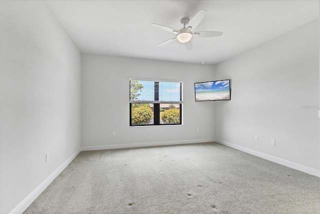 21649 Avon Park Ct, Venice, FL 34293 - carpeted spare room with a ceiling fan and baseboards