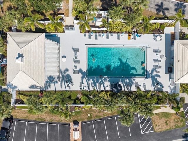 458 Cerromar Rd Unit 382, Venice, FL 34293 - drone / aerial view of a pool area
