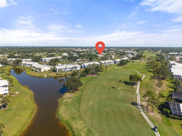 458 Cerromar Rd Unit 382, Venice, FL 34293 - view of property location with a large body of water, a golf club, and nearby suburban area