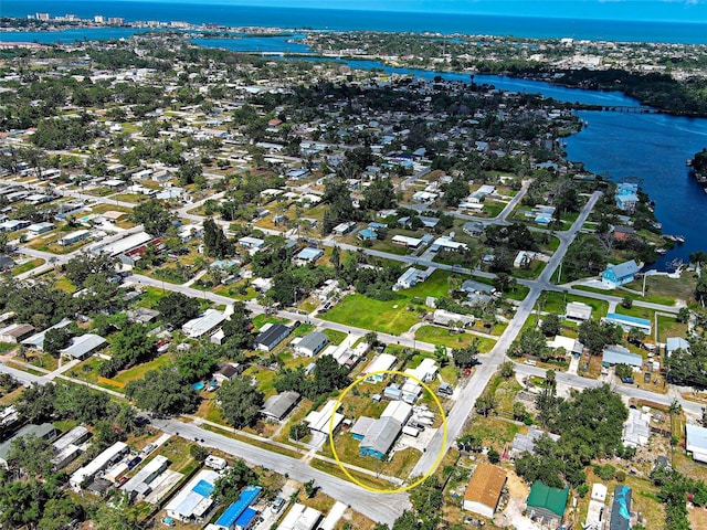1103 Lucille Ave, Nokomis, FL 34275 - aerial overview of property's location featuring a nearby body of water