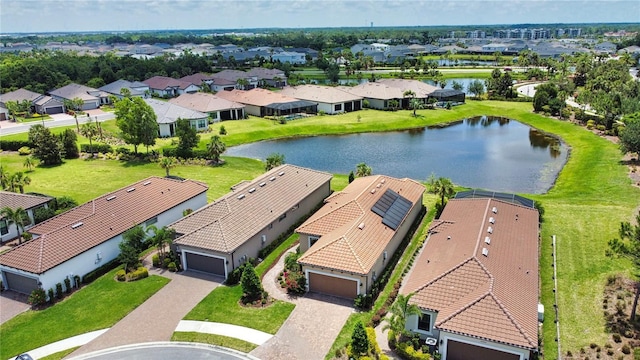 10410 Inglenook Ter, Palmetto, FL 34221 - aerial perspective of suburban area with a large body of water