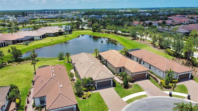 10410 Inglenook Ter, Palmetto, FL 34221 - aerial perspective of suburban area with a nearby body of water