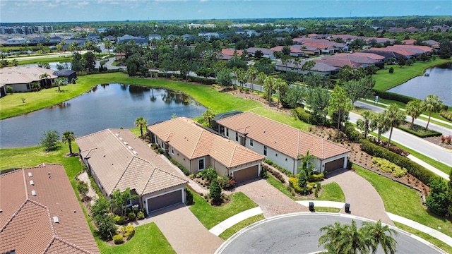 10410 Inglenook Ter, Palmetto, FL 34221 - aerial perspective of suburban area with a large body of water
