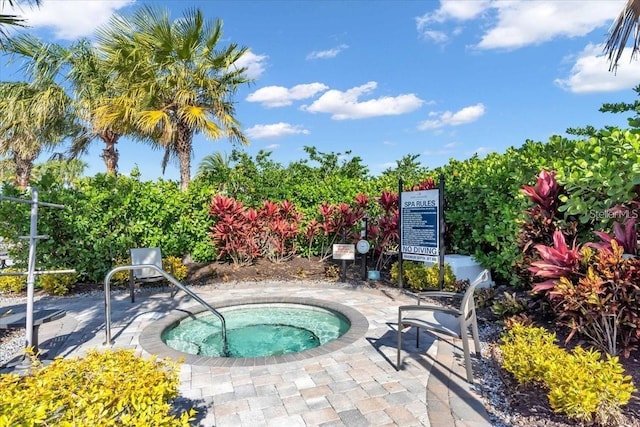 10410 Inglenook Ter, Palmetto, FL 34221 - view of pool featuring a community hot tub