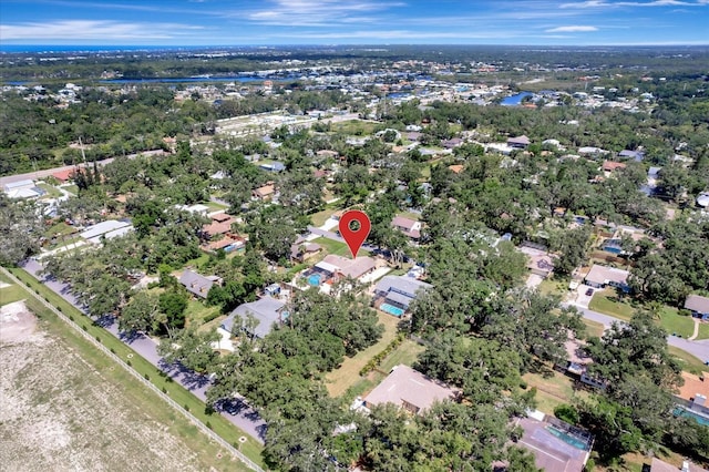 1515 Pecan St, Nokomis, FL 34275 - aerial view of property's location featuring nearby suburban area