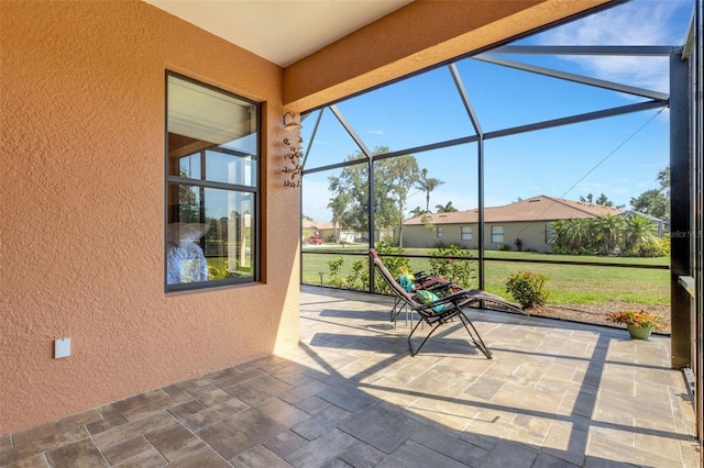 2104 Batello Dr, Venice, FL 34292 - view of unfurnished sunroom