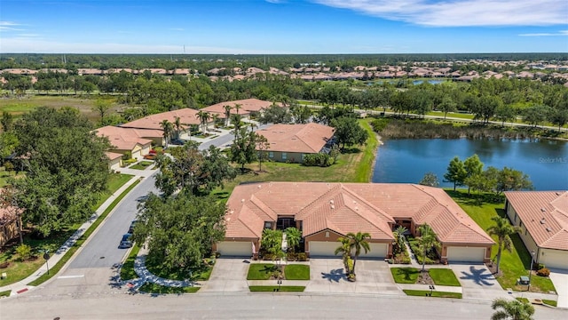 2104 Batello Dr, Venice, FL 34292 - aerial view of residential area with a nearby body of water