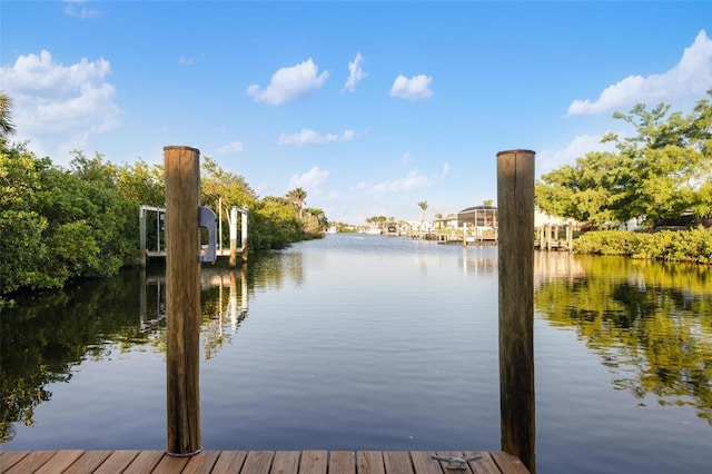 5140 Administration St, Port Charlotte, FL 33948 - dock area with a water view