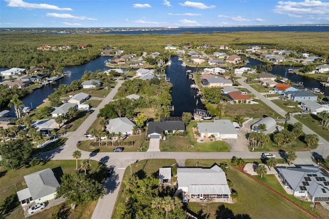5140 Administration St, Port Charlotte, FL 33948 - aerial view of property's location with nearby suburban area and a large body of water