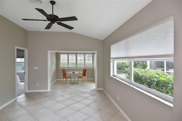 1104 Auburn Cove Cir, Venice, FL 34292 - sunroom / solarium featuring vaulted ceiling