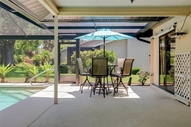 915 S Doral Ln, Venice, FL 34293 - view of sunroom