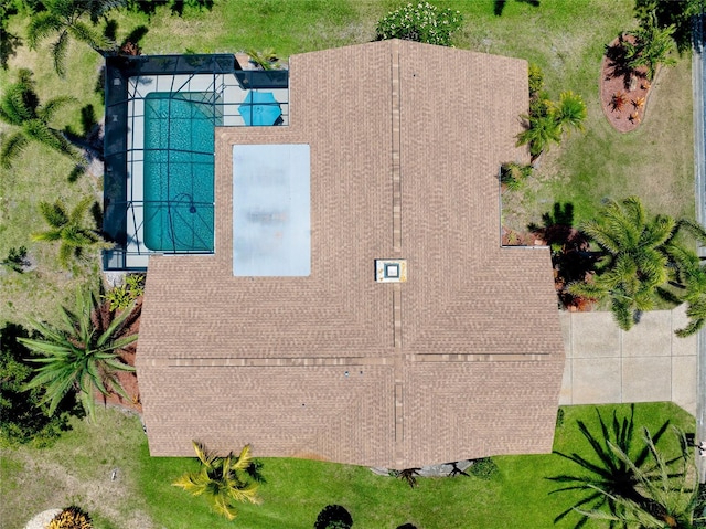 915 S Doral Ln, Venice, FL 34293 - view from above of property with a pool