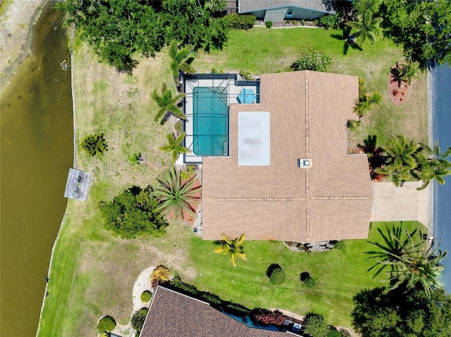 915 S Doral Ln, Venice, FL 34293 - view from above of property featuring a pool area