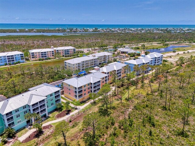 8409 Placida Rd Unit 206, Placida, FL 33946 - bird's eye view of a large body of water and apartment complex