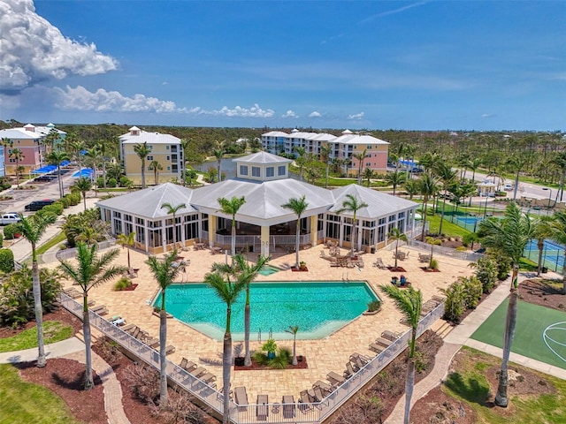8409 Placida Rd Unit 206, Placida, FL 33946 - community pool with a patio