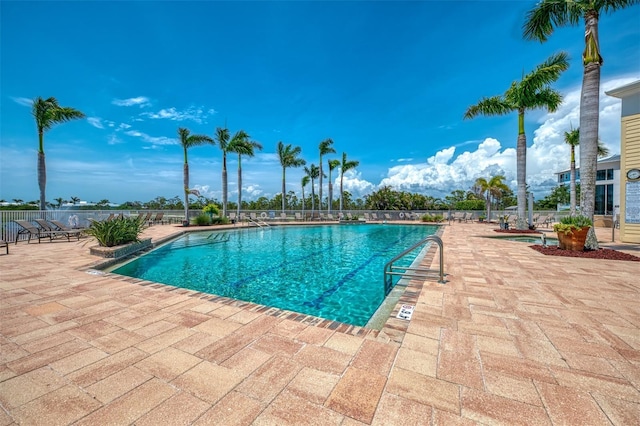 8409 Placida Rd Unit 206, Placida, FL 33946 - community pool with a patio