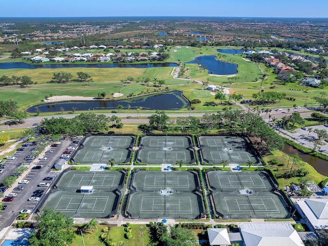 114 Southampton Pl N Unit 237, Venice, FL 34293 - aerial view of property's location with a nearby body of water, a golf club, and nearby suburban area
