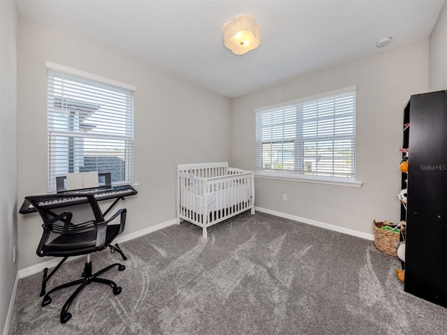 15364 Isla Palma Ln, Nokomis, FL 34275 - carpeted bedroom with baseboards