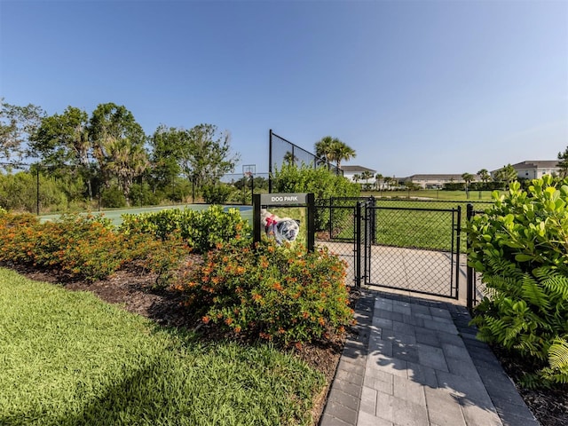 15364 Isla Palma Ln, Nokomis, FL 34275 - view of gate