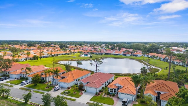 4378 Summertree Rd, Venice, FL 34293 - aerial perspective of suburban area with a nearby body of water