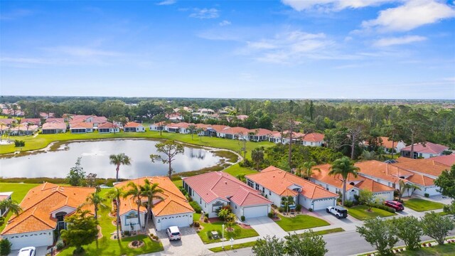 4378 Summertree Rd, Venice, FL 34293 - aerial view of residential area featuring a nearby body of water