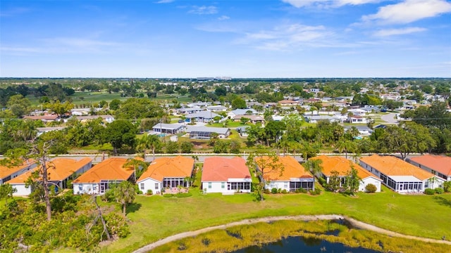 4378 Summertree Rd, Venice, FL 34293 - aerial perspective of suburban area featuring a nearby body of water