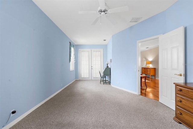 4378 Summertree Rd, Venice, FL 34293 - carpeted spare room with baseboards and ceiling fan