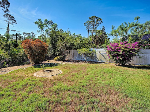 2194 Abalom St, Punta Gorda, FL 33980 - view of yard