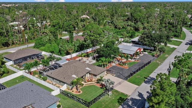 2769 Dode Ave, North Port, FL 34288 - aerial view of a heavily wooded area