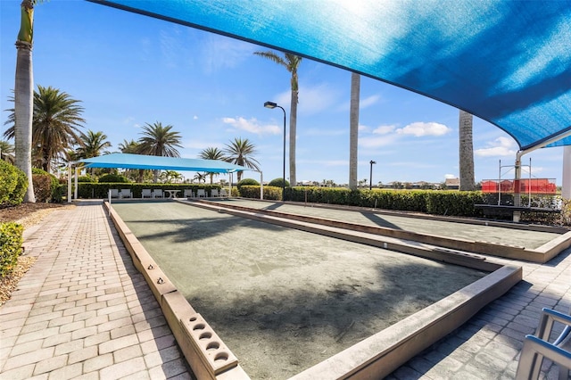 13486 Nobilio St, Venice, FL 34293 - surrounding community featuring a bocce ball area