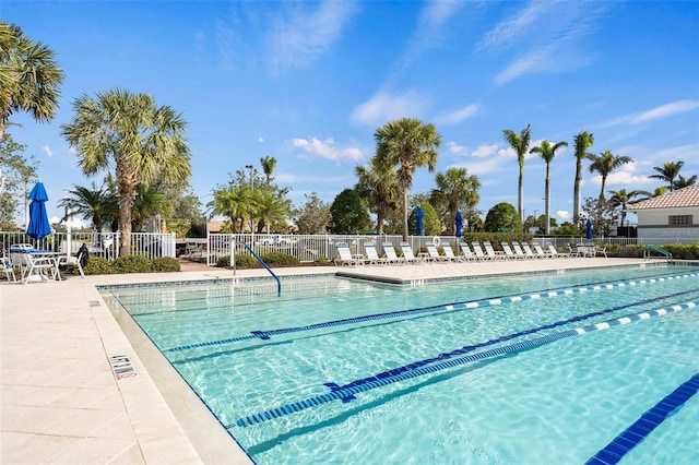 13486 Nobilio St, Venice, FL 34293 - community pool featuring a patio