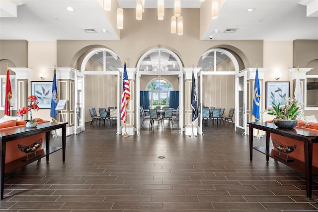 13486 Nobilio St, Venice, FL 34293 - common area with recessed lighting and a security system