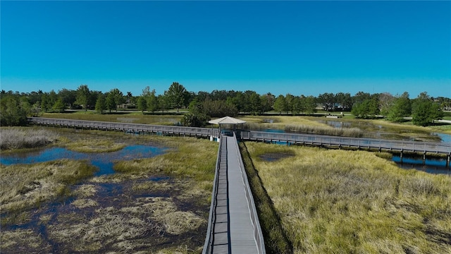 13486 Nobilio St, Venice, FL 34293 - view of home's community featuring a water view and view of wooded area
