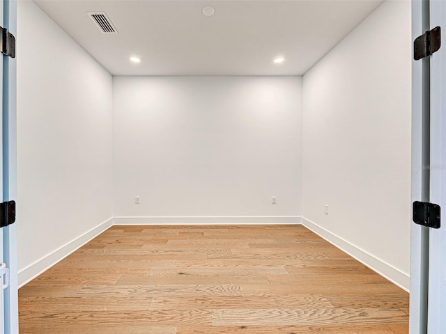 12705 Pinnacle Ln, Venice, FL 34293 - spare room with light wood-style floors, recessed lighting, and baseboards