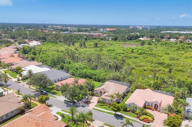 5018 Bella Terra Dr, Venice, FL 34293 - aerial view of residential area featuring a forest
