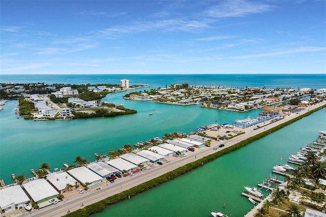 8 Sadowski Cswy, Key Colony Beach, FL 33051 - drone / aerial view of a nearby body of water