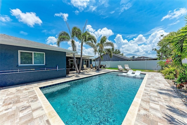 5207 5th Avenue Dr NW, Bradenton, FL 34209 - view of pool with a patio area and a fenced backyard